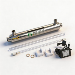 УФ стерилизатор STERILIZER - UV6GPM - 1" (до 1,8 м3/ч), лампа PHILIPS УФ стерилизатор STERILIZER - UV6GPM - 1" (до 1,8 м3/ч), лампа PHILIPS