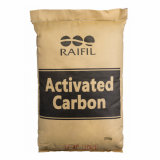 Уголь RAIFIL 12х40 (I.N. 1000) (меш. 50л, 25кг)
